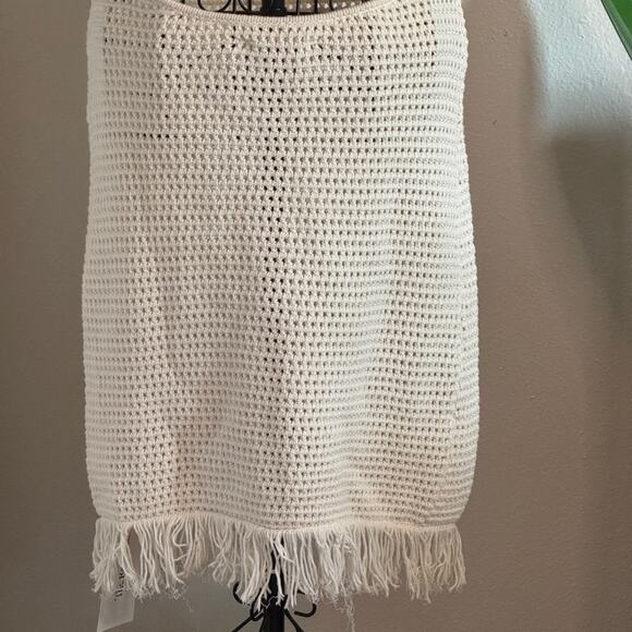 Reformation Brandon Open Knit Mini Dress M - Picture 3 of 8